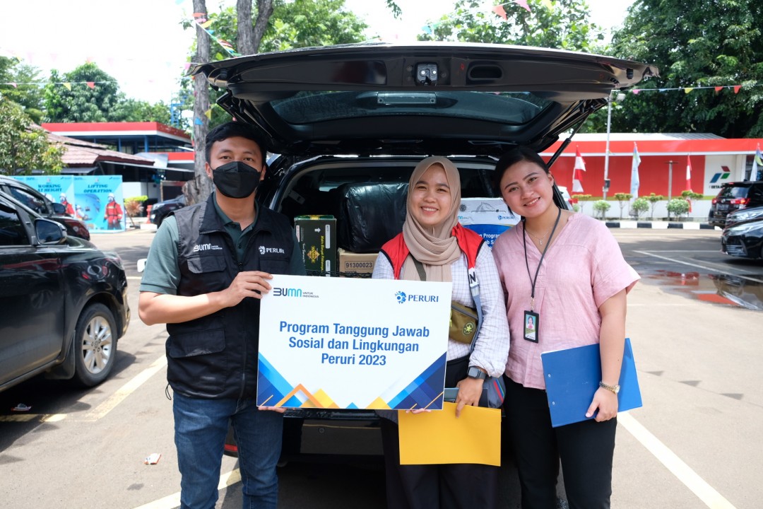 Peruri Salurkan Bantuan Logistik Guna Ringankan Beban Korban Kebakaran ...