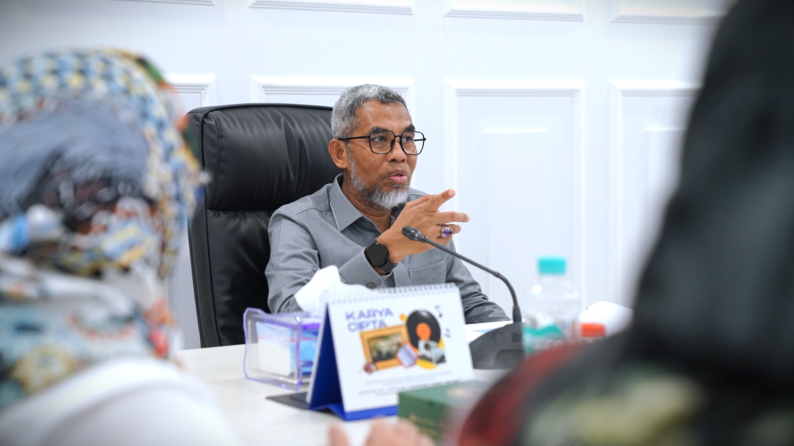 DJKI Terima Audiensi Perum Peruri Terkait Terobosan Baru Identifikasi Karya Musik